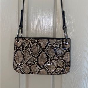 Zara Snake-print Crossbody Bag